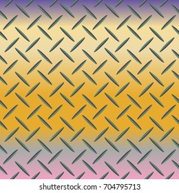 New multicolor abstract background with steel grid.