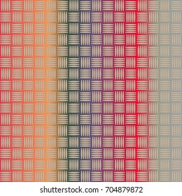 New multicolor abstract background with steel grid.