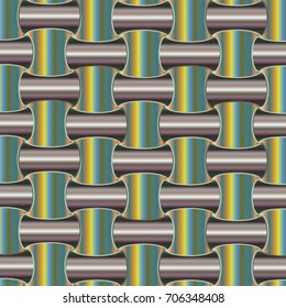 New multicolor abstract background with steel grid.