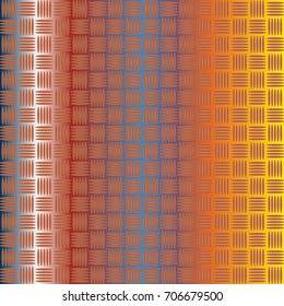 New multicolor abstract background with steel grid.