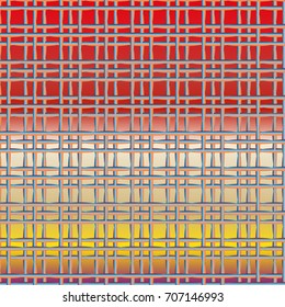 New multicolor abstract background with steel grid.
