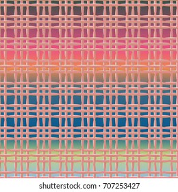 New multicolor abstract background with steel grid.