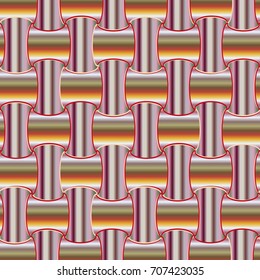 New multicolor abstract background with steel grid.