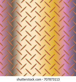 New multicolor abstract background with steel grid.