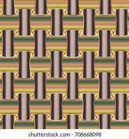 New multicolor abstract background with steel grid.