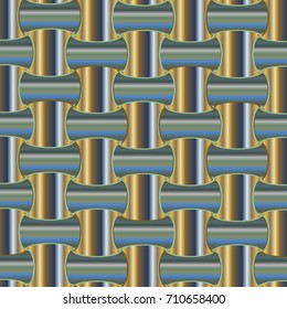 New multicolor abstract background with steel grid.