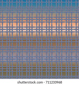 New multicolor abstract background with steel grid.