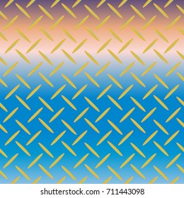 New multicolor abstract background with steel grid.