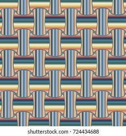 New multicolor abstract background with steel grid.