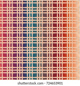 New multicolor abstract background with steel grid.
