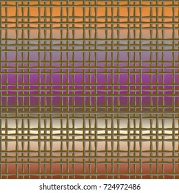 New multicolor abstract background with steel grid.