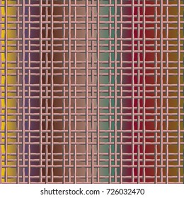 New multicolor abstract background with steel grid.