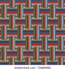 New multicolor abstract background with steel grid.