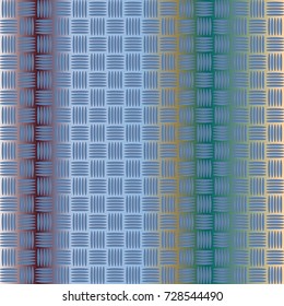 New multicolor abstract background with steel grid.