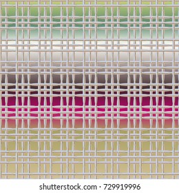 New multicolor abstract background with steel grid.