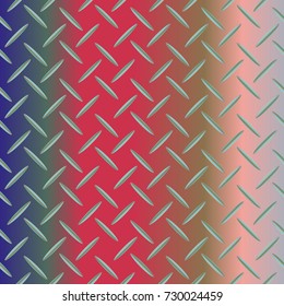 New multicolor abstract background with steel grid.