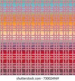 New multicolor abstract background with steel grid.