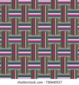 New multicolor abstract background with steel grid.