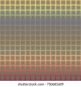 New multicolor abstract background with steel grid.