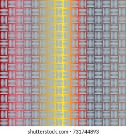 New multicolor abstract background with steel grid.