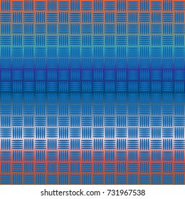New multicolor abstract background with steel grid.