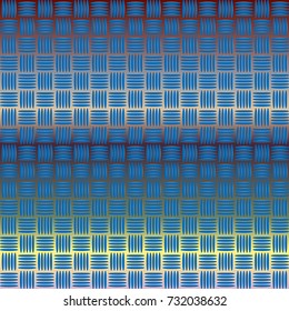 New multicolor abstract background with steel grid.