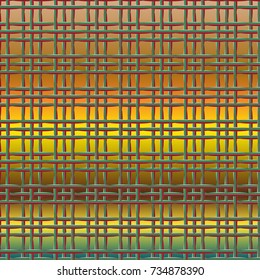 New multicolor abstract background with steel grid.