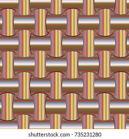 New multicolor abstract background with steel grid.