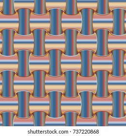 New multicolor abstract background with steel grid.