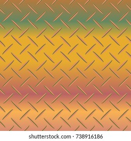 New multicolor abstract background with steel grid.