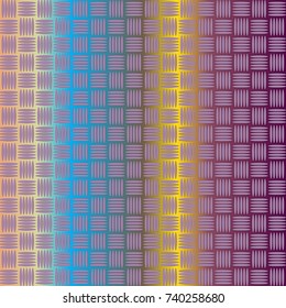 New multicolor abstract background with steel grid.