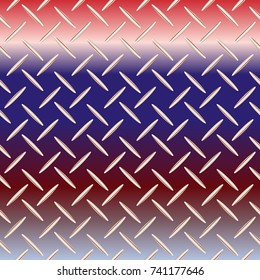 New multicolor abstract background with steel grid.