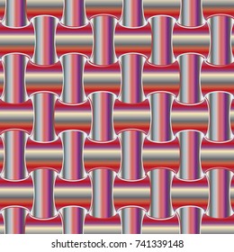 New multicolor abstract background with steel grid.
