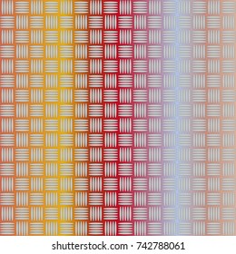 New multicolor abstract background with steel grid.