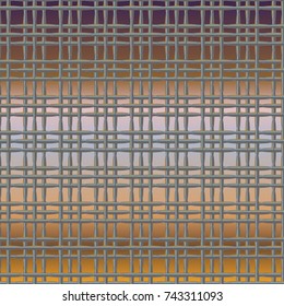 New multicolor abstract background with steel grid.