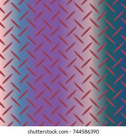 New multicolor abstract background with steel grid.