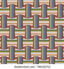 New multicolor abstract background with steel grid.