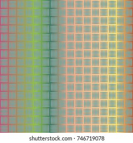 New multicolor abstract background with steel grid.
