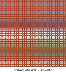 New multicolor abstract background with steel grid.