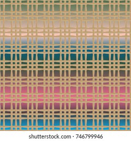 New multicolor abstract background with steel grid.