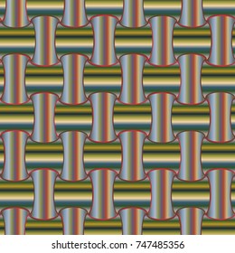 New multicolor abstract background with steel grid.