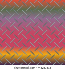 New multicolor abstract background with steel grid.