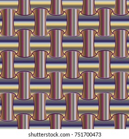 New multicolor abstract background with steel grid.