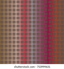 New multicolor abstract background with steel grid.