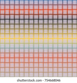 New multicolor abstract background with steel grid.