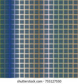 New multicolor abstract background with steel grid.