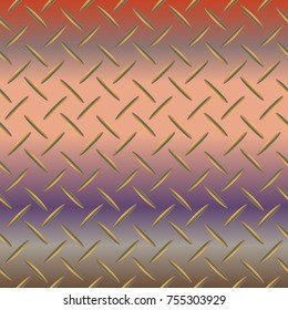 New multicolor abstract background with steel grid.