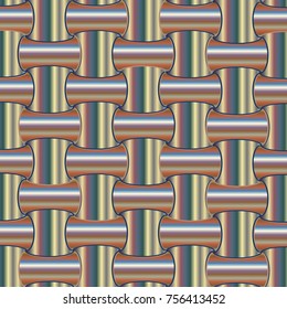 New multicolor abstract background with steel grid.