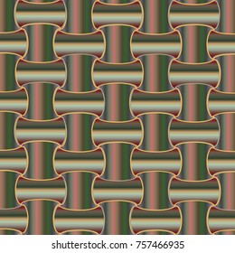 New multicolor abstract background with steel grid.