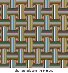 New multicolor abstract background with steel grid.